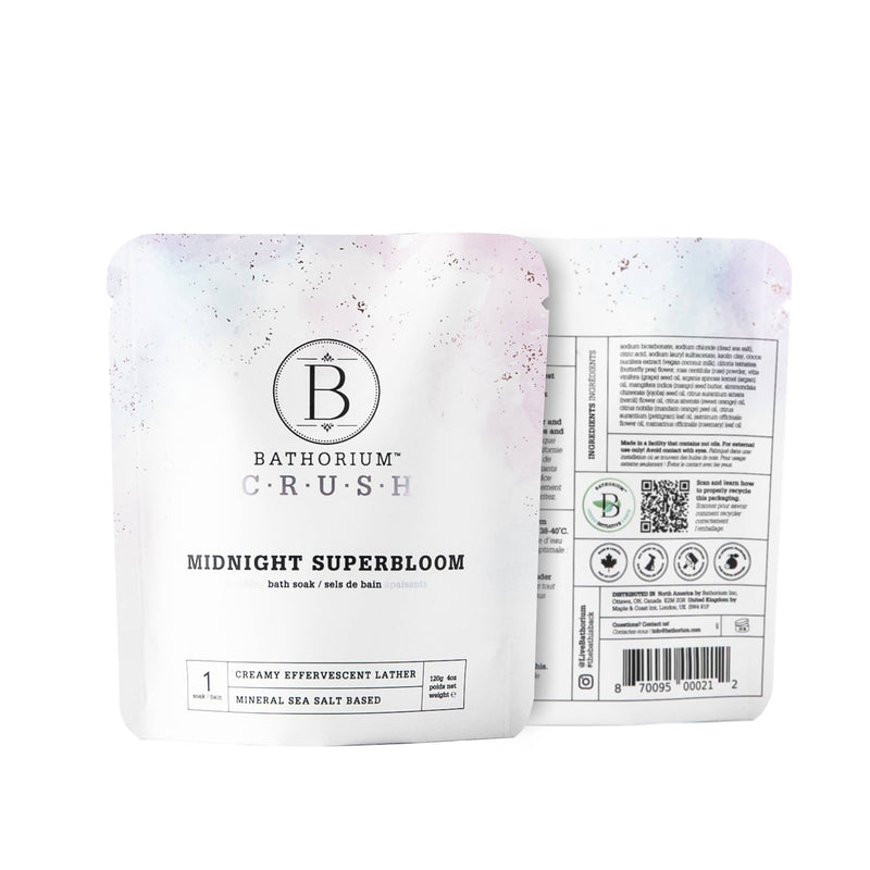 NEW Midnight Superbloom Crush Bath Soak 120g