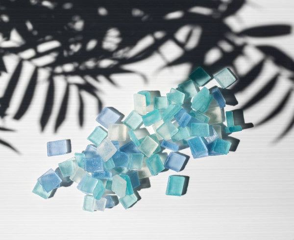 Aqua Beach Glass / Sea Glass Soap