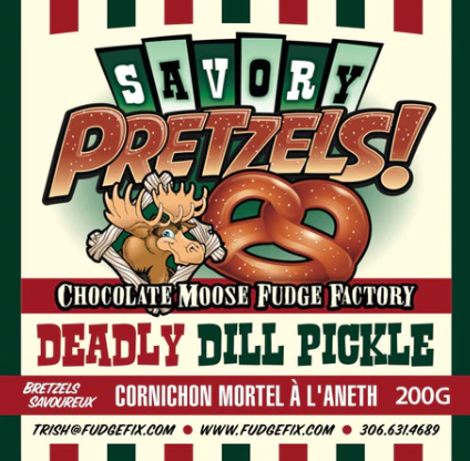 Savory Pretzels - Deadly Dill 200g