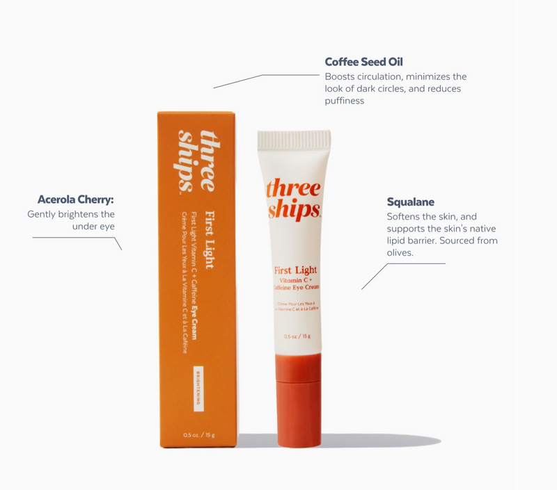 First Light Vitamin C + Caffeine Eye Cream
