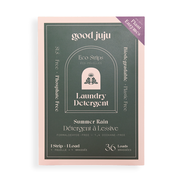 Laundry Detergent Strips in Summer Rain