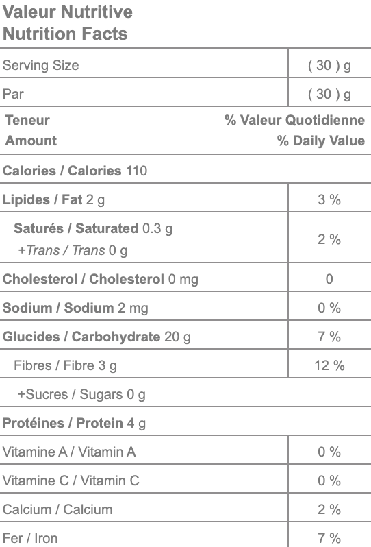 Gluten Free Organic Oats