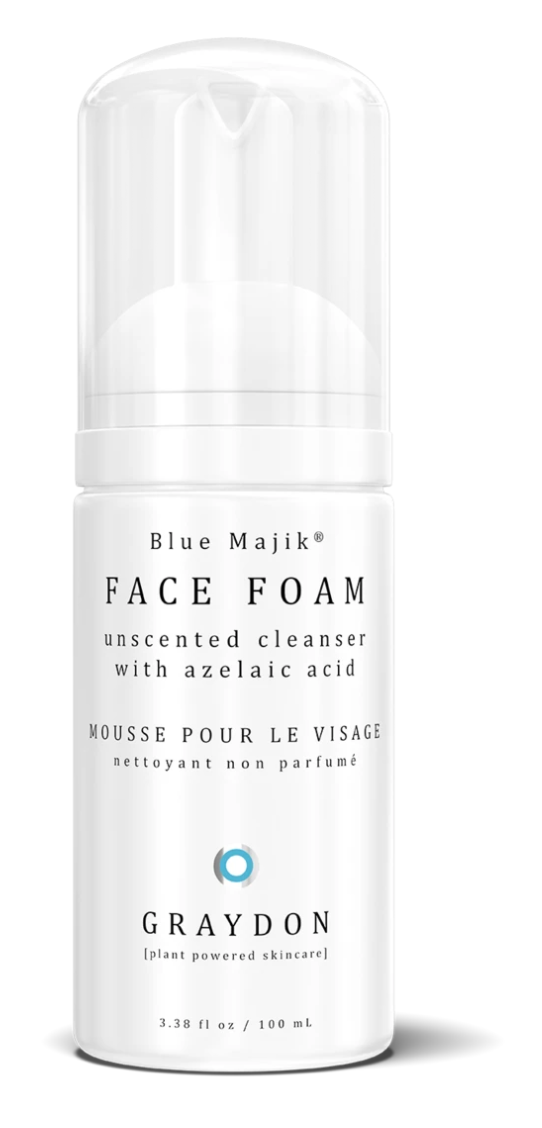 Face Foam - unscented Cleanser with azelaic acid