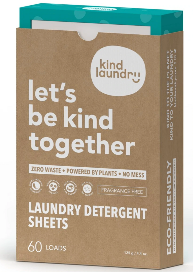Eco-Friendly Laundry Detergent Sheets