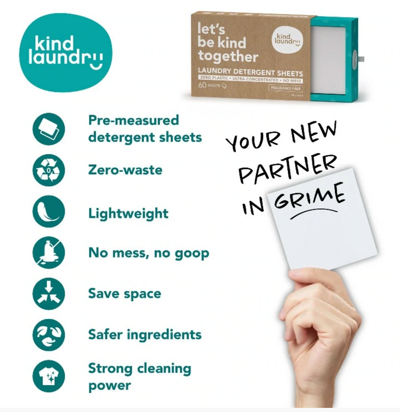 Eco-Friendly Laundry Detergent Sheets