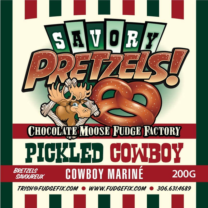 Savory Pretzels - Pickled Cowboy 200g