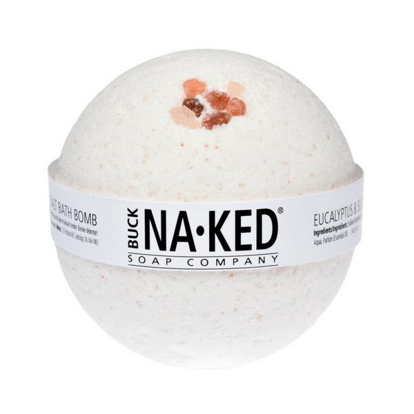 Eucalyptus + Himalayan Salt Bath Bomb